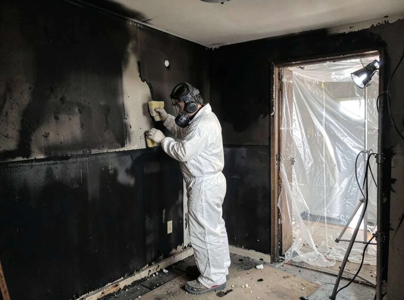 Fire Damage Restoration company in Valentines, VA